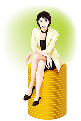 EPS 여자 돈 일러스트 비즈니스 한명 사람 20대 성인 금융 경제 사무실 업무 직장인 비즈니스우먼 금화 여자만 여자한명만 성인여자만 청년만 청년여자만 성인한명만 청년여자한명만 성인여자한명만 성인만 국내일러스트 직업 1 청년 작업 재산 황금 파일형식 벡터