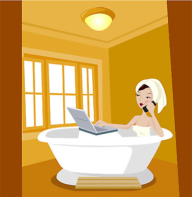 EPS 라이프스타일 웰빙 여자 일러스트 휴식 욕조 실내 한명 사람 20대 성인 노트북 뷰티 목욕 욕실 비즈니스우먼 화장실 여자만 여자한명만 성인여자만 청년만 청년여자만 성인한명만 청년여자한명만 성인여자한명만 성인만 국내일러스트 1 컨셉 비즈니스 청년 내부 생활 전자제품 청결 직장인 파일형식 벡터