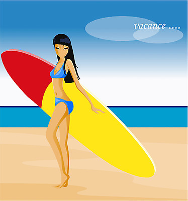 EPS 주간 웰빙 계절 여자 파도 바다 여행 일러스트 휴가 한명 사람 20대 성인 해변 야외 여름 레포츠 여름휴가 바캉스 서핑보드 보드 주말 연휴 여자만 여자한명만 성인여자만 청년만 청년여자만 성인한명만 청년여자한명만 성인여자한명만 성인만 국내일러스트 자연요소 1 스포츠 레저 청년 공휴일 보드_스포츠 파일형식 벡터 여름_계절