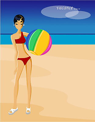 EPS 주간 라이프스타일 웰빙 여자 수영복 파도 바다 여행 일러스트 공 휴가 한명 사람 20대 성인 해변 야외 라이프 여름 레포츠 여름휴가 바캉스 비치발리볼 공놀이 주말 연휴 여자만 여자한명만 성인여자만 청년만 청년여자만 성인한명만 청년여자한명만 성인여자한명만 성인만 국내일러스트 자연요소 1 옷 계절 놀이 레저 청년 생활 공휴일 비치볼 배구 파일형식 벡터 여름_계절