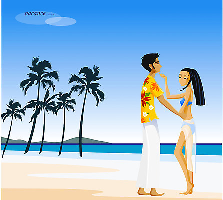 EPS 주간 라이프스타일 웰빙 부부 커플 여자 남자 파도 바다 여행 일러스트 휴가 사람 해변 야외 두명 라이프 여름 레포츠 여름휴가 바캉스 로맨틱 싸움 주말 연휴 사랑싸움 국내일러스트 자연요소 계절 컨셉 관계 모션 레저 생활 공휴일 파일형식 벡터 여름_계절