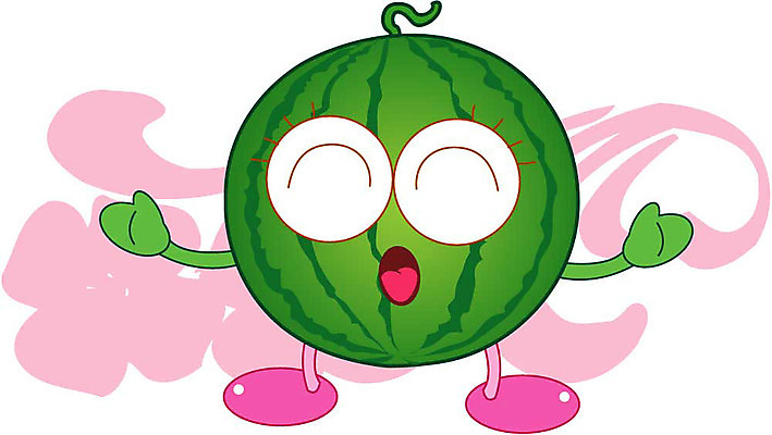 클립아트 식물 캐릭터 열매 과일 일러스트 수박 과일캐릭터 수박캐릭터 일러캐릭터