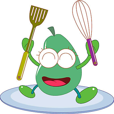 클립아트 식물 캐릭터 열매 과일 일러스트 거품기 과일캐릭터 뒤집개 망고 일러캐릭터 주방용품 열대과일