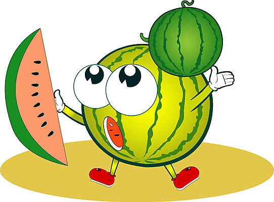 클립아트 식물 캐릭터 열매 과일 일러스트 수박 과일캐릭터 수박조각 수박캐릭터 일러캐릭터 조각