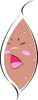 클립아트 식물 캐릭터 열매 음식 채소 일러스트 디저트 고구마 음식캐릭터 찐고구마 일러캐릭터 뿌리채소 찜