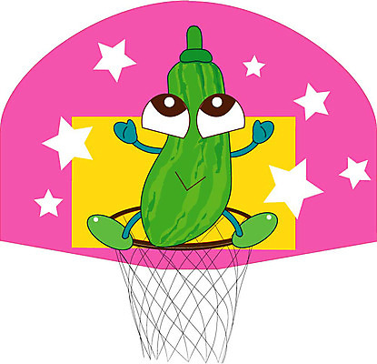 클립아트 식물 캐릭터 채소 일러스트 식재료 호박 농구 골대 음식캐릭터 애호박 골포스트 일러캐릭터 음식 구기