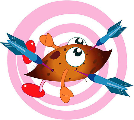 클립아트 식물 캐릭터 스포츠 채소 일러스트 식재료 운동 활 스포츠캐릭터 고구마 음식캐릭터 양궁 일러캐릭터 음식 뿌리채소 건강