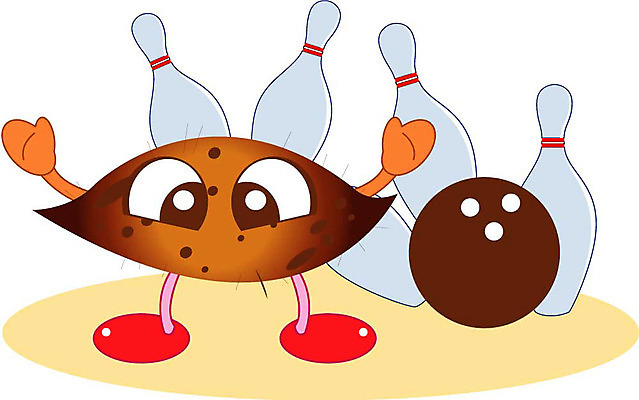 클립아트 식물 캐릭터 스포츠 채소 일러스트 식재료 레포츠 운동 구기 볼링 스포츠캐릭터 고구마 음식캐릭터 일러캐릭터 음식 레저 뿌리채소 건강