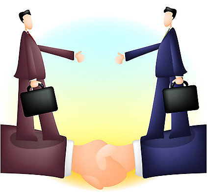 EPS 남자 일러스트 비즈니스 모션 협상 사람 두명 비즈니스라이프 비즈니스맨 계약 남자만 국내일러스트 라이프스타일 직장인 파일형식 벡터