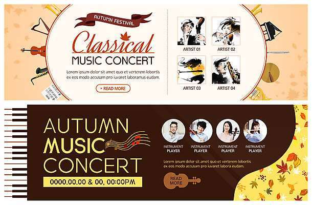 PSD 템플릿 배너 배너템플릿 여자 남자 ZIP 악기 음악 웹템플릿 단풍 낙엽 연주 캘리그라피 붓터치 사람 이벤트 여러명 상반신 20대 성인 30대 콘서트 한국인 가을 현수막 건반 피아노 건반악기 클래식 플루트 바이올린 악보 첼로 음악축제 이벤트배너 웹배너 가을축제 빅배너 예술축제 계절 예술 다수 컨셉 잎 현악기 문화예술 관악기 동양인 청년 장년 축제 공연 파일형식 찰현악기 가을_계절