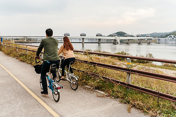 포토 JPG 주간 전신 커플 여자 남자 도로 여행 데이트 난간 하늘 사람 20대 성인 야외 두명 뒷모습 강 자전거 한국인 가을 승차 강가 즐거움 억새 국내여행 이포보 가교 성인만 국내포토 여주시 자연요소 식물 건축물 계절 감정 길 뷰포인트 관계 교통시설 모션 동양인 청년 바이크 경기도 파일형식 여주_지역