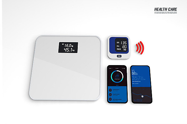 PSD 편집이미지 그래프 건강 정보기술 사람없음 스마트폰 스마트기기 3D 헬스 스마트 디지털합성 체중계 와이파이 IT산업 AI_인공지능 편집3D 산업 컨셉 기술 전자제품 핸드폰 운동 무선인터넷 파일형식