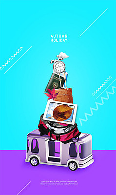 PSD 편집이미지 여행 단풍 낙엽 배낭 휴가 버스 사람없음 태블릿 쌓기 캐리어 가을 항공권 탁상시계 여권 캠핑카 연휴 가을여행 이미지편집 계절 육상교통 시계 잎 가방 모션 자동차 대중교통 전자제품 스마트기기 공휴일 여행가방 티켓 파일형식 가을_계절