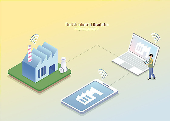 전신 남자 일러스트 공장 굴뚝 한명 들기 사람 성인 노트북 스마트폰 태블릿 네트워크 스마트 와이파이 사물인터넷 성인남자한명만 4차산업 국내일러스트 AI파일 1 산업 컨셉 공업 모션 정보기술 전자제품 핸드폰 스마트기기 무선인터넷 남자한명만 성인남자만 파일형식 벡터