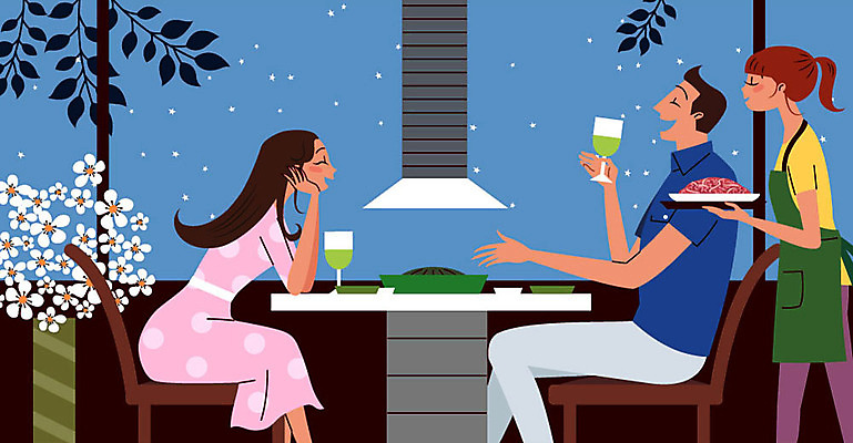 커플 여자 남자 일러스트 휴식 실내 대화 미소 사람 상반신 성인 세명 식당 레스토랑 앞치마 턱괴기 나뭇가지 종업원 창가 서빙 연휴 맛집 환풍기 음료수병 성인만 국내일러스트 AI파일 나무 직업 컨셉 창문 관계 모션 표정 말하기 내부 공휴일 상점 장비 병_담는 파일형식 벡터