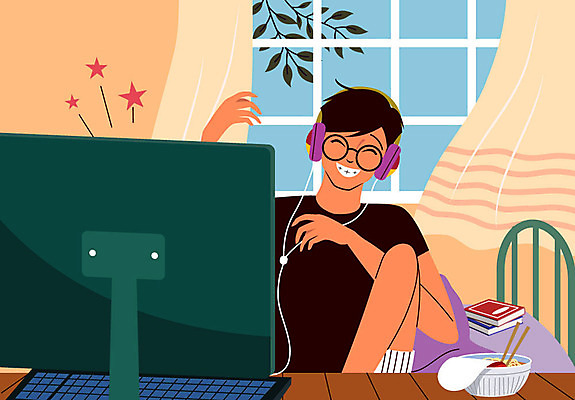 남자 일러스트 휴식 한명 미소 사람 앉기 상반신 성인 컴퓨터 모니터 헤드셋 게임 커튼 창가 즐거움 연휴 안식처 컴퓨터게임 컵라면 성인남자한명만 안경낌 소확행 국내일러스트 AI파일 1 감정 안경 음향기기 컨셉 창문 모션 놀이 표정 전자제품 공휴일 헤드폰 라면 신조어 남자한명만 성인남자만 파일형식 벡터