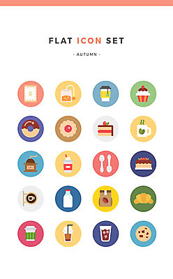 아이콘 잔 간판 사람없음 세트 쿠키 케이크 숟가락 얼음 카페 머그컵 원두 가을 도넛 우유병 조각케이크 설탕 컵케이크 녹차 크루아상 플랫아이콘 아이스커피 티백 글라이더 초코쿠키 테이크아웃컵 2D아이콘 AI파일 자연요소 식기 계절 커피 빵 병_용기 디저트 수저 컵 차_음료 상점 우유 파일형식 벡터