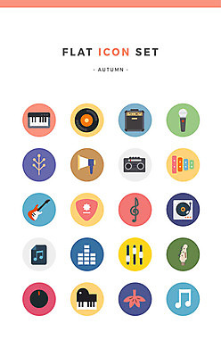아이콘 악기 단풍 음표 사람없음 세트 스피커 확성기 소리 가을 카세트테이프 음반 건반 피아노 건반악기 높은음자리표 볼륨 일렉기타 마이크 플랫아이콘 파일 실로폰 연주회 레코드플레이어 음향감독 피크 2D아이콘 AI파일 직업 기호 계절 음악 음향기기 잎 타악기 기타 음악회 파일형식 벡터