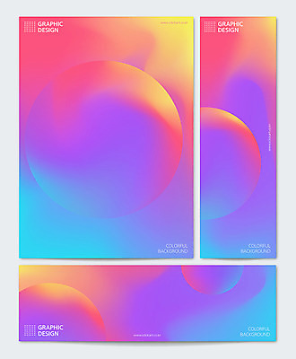 템플릿 배너템플릿 가로배너 포스터 세로배너 컬러 백그라운드 그래픽백그라운드 사람없음 그래픽 컬러풀 현수막 원형 번짐 겹침 그라데이션 기하학 지오메트릭 AI파일 도형 배너 무늬 가로 세로 파일형식 벡터 효과