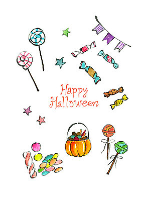 PSD 별 일러스트 붓터치 수채화 막대사탕 사탕 사람없음 바구니 할로윈 즐거움 번짐 젤리 마시멜로우 알사탕 잭오랜턴 국내일러스트 자연요소 감정 디저트 파일형식 효과