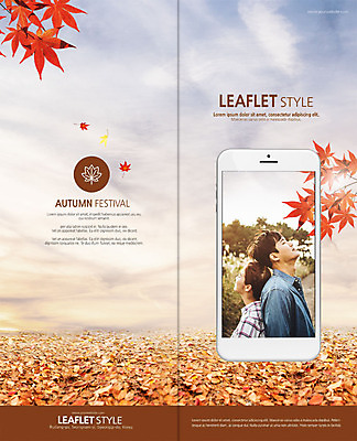 PSD 구름 템플릿 표지디자인 북디자인 커플 출판디자인 여자 표지 남자 리플렛 단풍 낙엽 2단접지 북커버 하늘 단풍나무 사람 팜플렛 상반신 20대 성인 두명 스마트폰 한국인 등맞대기 가을 성인만 가을축제 이미지템플릿 자연요소 나무 계절 잎 관계 모션 동양인 청년 핸드폰 스마트기기 축제 파일형식 가을_계절