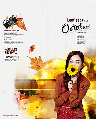 PSD 외국인 템플릿 표지디자인 북디자인 응시 출판디자인 여자 표지 리플렛 단풍 낙엽 2단접지 북커버 해바라기 한명 들기 사람 동양인 팜플렛 상반신 20대 성인 중국인 카메라 가을 10월 성인여자한명만 가을축제 이미지템플릿 1 시선 계절 꽃 잎 모션 인종 청년 전자제품 축제 날짜 여자한명만 성인여자만 파일형식 가을_계절
