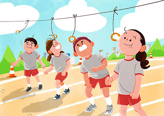 전신 PSD 구름 여자 남자 어린이라이프 어린이 일러스트 학교 미소 사람 여러명 스쿨라이프 과자 운동장 가을 먹기 즐거움 체육복 체육대회 장애물달리기 국내일러스트 자연요소 라이프스타일 계절 교육 감정 다수 스포츠시설 모션 디저트 표정 경기 운동복 공간 체육 대회 파일형식