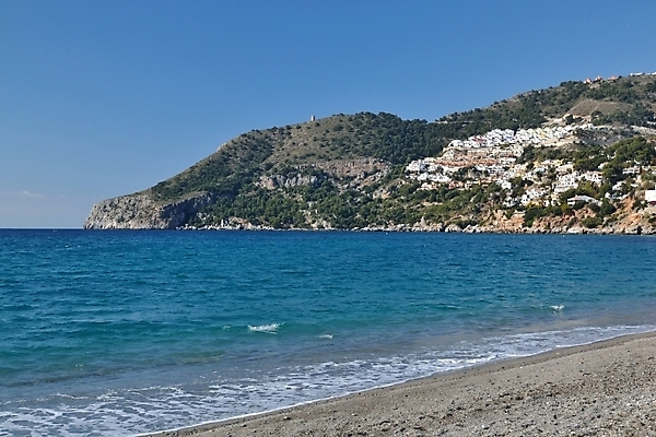 포토 JPG 해외이미지 유럽 파도 바다 여행 하늘 휴가 휴식 산 주택 파노라마 풍경 사람없음 야외 여름 파란색 태양 시골 도시 스페인 지중해 스페인어 안달루시아 철책 터키석 해외202004 해외포토 자연요소 계절 나라 컬러 컨셉 촬영기법 건물 보석 파일형식 이미지허브