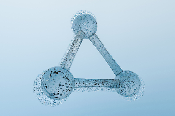 포토 JPG 해외이미지 선 하늘색 백그라운드 사람없음 그래픽 3D 원형 화학 삼각형 DNA 연결 생물학 원자 기하학 해외202004 해외일러스트 도형 교육 과학 무늬 파란색 생명공학 디지털합성 파일형식 이미지허브