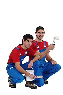 포토 JPG 해외이미지 손 옷 남자 벽 2 모션 노동자 주택 쟁반 성인 두명 장식 페인트 공구 붓 재산 플랫 수리 보호 그림 페인트붓 화가 DIY 진짜 개조 해외202004 해외포토 직업 컨셉 사람 취미 건물 신체부위 금융 도구 파일형식 이미지허브