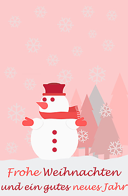 포토 JPG 해외이미지 분홍색 크리스마스 눈사람 크리스마스카드 사람없음 흰색 해외202004 해외포토 기념일 컬러 카드_감사 파일형식 이미지허브