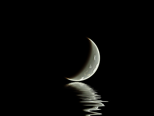 포토 JPG 해외이미지 사람없음 야외 반사 달 야간 초승달 해외202004 해외포토 자연요소 파일형식 이미지허브