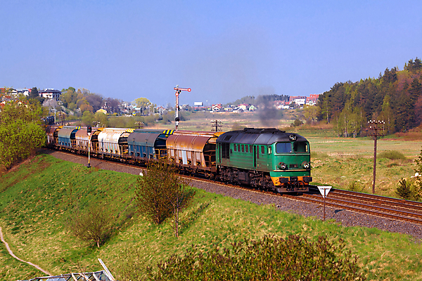 포토 JPG 해외이미지 산업 교통시설 자연 풍경 사람없음 야외 가로 햇빛 환경 힘 기차 화물 시골 숲 광택 무거움 폴란드 선로 조감도 철강 해외202004 해외포토 유럽 육상교통 교통 대중교통 태양 운송업 무게 시설 생태계 파일형식 이미지허브