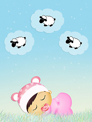 포토 JPG 해외이미지 동물 여자 별 어린이 분홍색 일러스트 친절 사람없음 꿈 아기 잠 계산 야간 해외202004 해외일러스트 자연요소 컬러 사람 파일형식 이미지허브