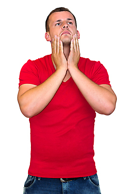 포토 JPG 해외이미지 백인 1 남자 감정 유럽 셔츠 스트레스 갈색머리 한명 사람 성인 빨간색 올려보기 슬픔 분노 흰색 표현 좌절 고민 문제 고립 공격적 우울증 성인남자만 해외202004 해외포토 서양인 헤어스타일 나라 컬러 컨셉 상의 모션 질병 남자만 성인만 파일형식 이미지허브