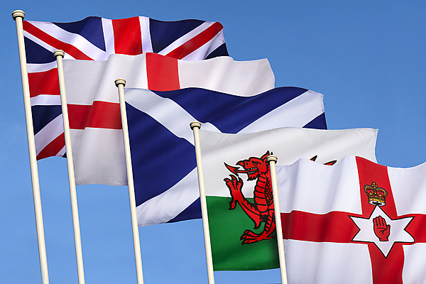 포토 JPG 해외이미지 영어 왕관 영국 잉글랜드 웨일즈 사람없음 세트 용 깃발 아일랜드 독립 스코틀랜드 해외202004 해외포토 문자 유럽 파일형식 이미지허브