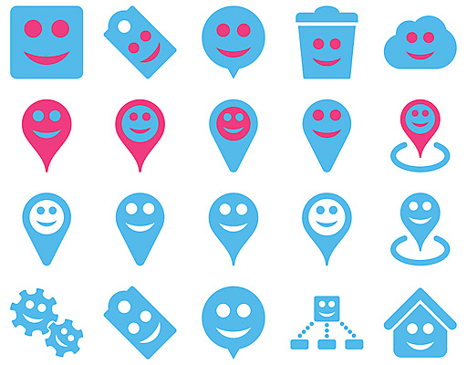 JPG 해외이미지 아이콘 행복 하늘색 미소 웃음 사람없음 세트 쓰레기통 톱니바퀴 구름모양 집모양 해외202004 이모지 해외포토 포토 모양 감정 표정 파란색 파일형식 구름_자연 이미지허브