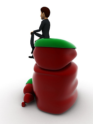 포토 JPG 해외이미지 캐릭터 일러스트 넥타이 아이디어 3 앉기 사람없음 갈색 3D 코트 흰색 만화 만들기 치수 경영 해외202004 해외일러스트 잡화 컬러 컨셉 비즈니스 모션 외투 디지털합성 파일형식 이미지허브