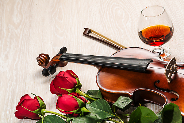 포토 JPG 해외이미지 와인잔 사람없음 장미 와인 우아함 바이올린 나무바닥 바이올린활 해외202004 해외포토 꽃 컨셉 술잔 현악기 바닥 주류 파일형식 이미지허브