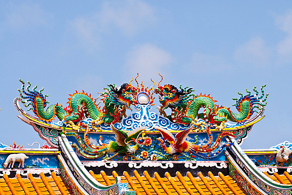 포토 JPG 해외이미지 전통 아시아 종교 건축양식 지붕 사람없음 초록색 컬러풀 중국 흰색 용 쌍둥이 신화 고립 솜씨 집게발 해외202004 해외포토 건축 나라 컬러 가족 파일형식 이미지허브