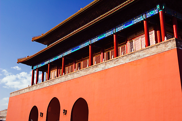 포토 JPG 해외이미지 전통문화 조각 하늘 사람없음 목재 빨간색 파란색 노란색 중국 심볼 과거 베이징 귀족 철책 해외202004 해외포토 나무 전통 아시아 문화 컬러 컨셉 재료 파일형식 이미지허브