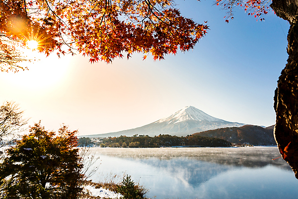 포토 JPG 해외이미지 주간 단풍 자연 단풍나무 풍경 사람없음 야외 강 태양 일출 가을풍경 가을 후지산 해외202004 해외포토 자연요소 나무 계절 잎 산 노을 일본 세계문화유산 생태계 파일형식 가을_계절 이미지허브