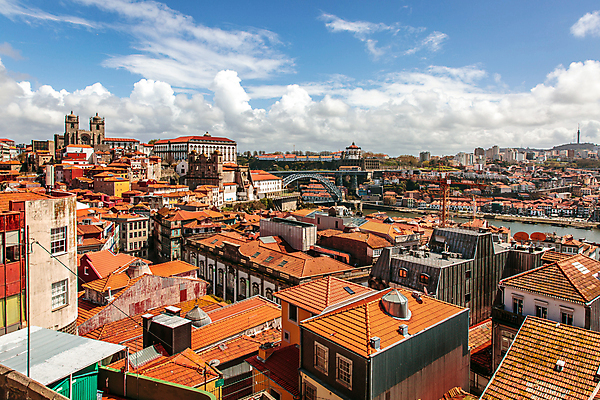 포토 JPG 해외이미지 라이프스타일 유럽 여행 건축양식 휴가 풍경 사람없음 강 성당 교회 포르투갈 엽서 해외202004 해외포토 건축 나라 종교건축 건물 생활 편지 파일형식 이미지허브