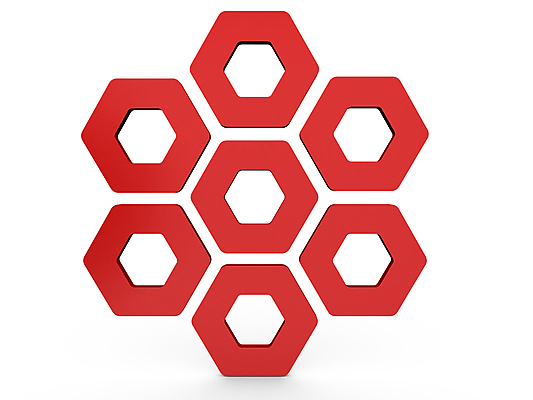 포토 JPG 해외이미지 모양 디자인 표면 사람없음 가로 빨간색 빛 컬러풀 흰색 파편 심볼 오브젝트 육각형 고립 통일 해외202004 해외포토 도형 컬러 파일형식 이미지허브