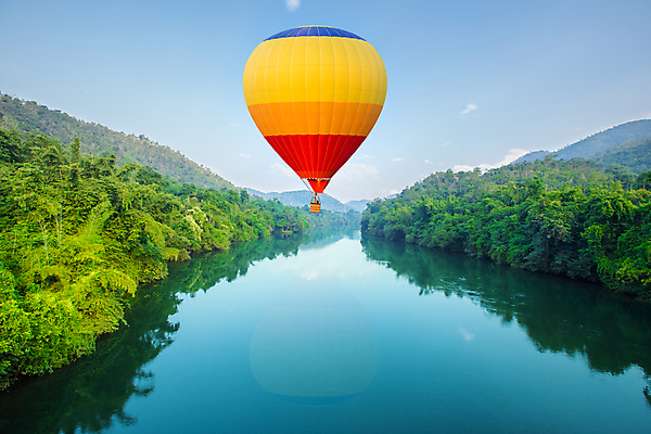 포토 JPG 해외이미지 주간 하늘 풍경 사람없음 야외 강 열기구 비행 해외포토 자연요소 항공교통 파일형식 이미지허브