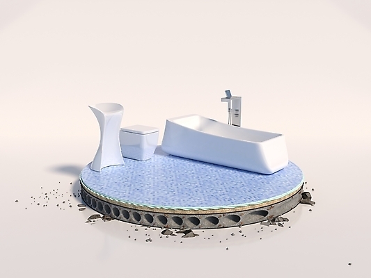 포토 JPG 해외이미지 라이프스타일 디자인 벽 가구 일러스트 건축양식 부분 새로움 바닥 아파트 주택 실내 통 사람없음 장식 파란색 3D 우주 목욕 욕실 흰색 원형 플랫 고급 우아함 위생 빨래 타일 싱크대 수도꼭지 만들기 변기통 스타일 미니멀리스트 해외일러스트 도형 건축 컬러 생활용품 컨셉 가사 모션 내부 건물 생활 청결 디지털합성 개수대 파일형식 이미지허브