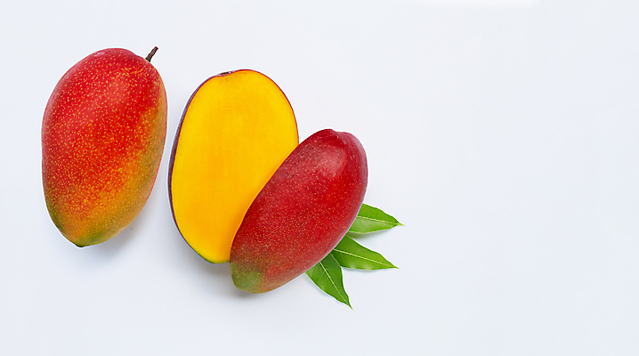 포토 JPG 해외이미지 잎 단면 실내 사람없음 열대과일 흰배경 슬라이스 망고 애플망고 해외포토 식물 백그라운드 과일 내부 흰색 파일형식 이미지허브