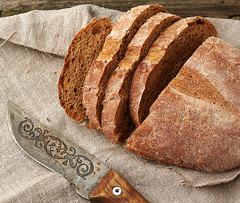 포토 JPG 해외이미지 실내 사람없음 슬라이스 식칼 호밀빵 해외포토 빵 주방용품 내부 파일형식 이미지허브