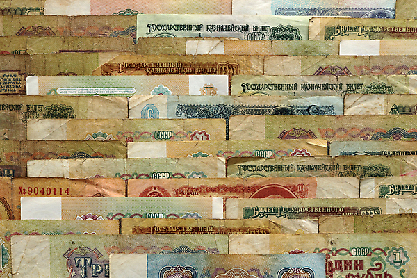 포토 JPG 해외이미지 지폐 돈 비즈니스 사람없음 금융 경제 재산 복지 투자 러시아 이익 러시아인 소비에트 수입 옛날 풍요 해외포토 서양인 유럽 컨셉 사회이슈 파일형식 이미지허브