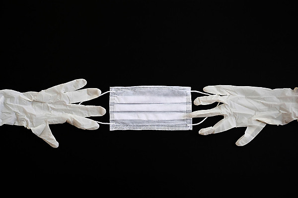 포토 JPG 해외이미지 디자인 배너 장갑 가면 사람없음 메시지 바이러스 질병 사인 흰배경 감염 반대 전염병 쾰른 해외포토 잡화 백그라운드 의학 독일 흰색 파일형식 이미지허브